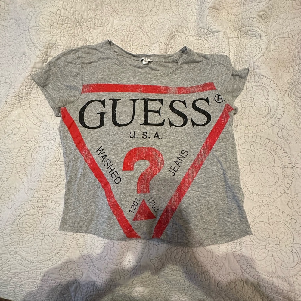 Guess cropped tee